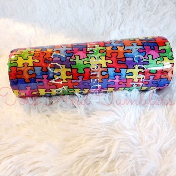 Autism Awareness 20 oz Hogg Stainless Steel - Picture 6 of 8